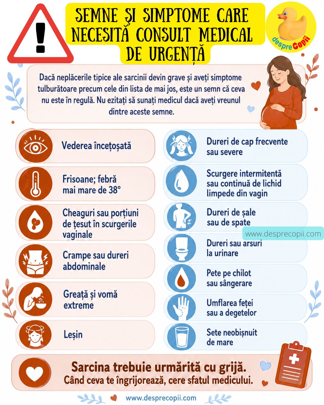 sarcina urgente